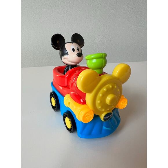 Vtech Go Go Smart Wheels Mickey Mouse Choo-choo Express Train - Picture 2 of 10